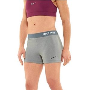 Nike Pro Grey Biker Shorts